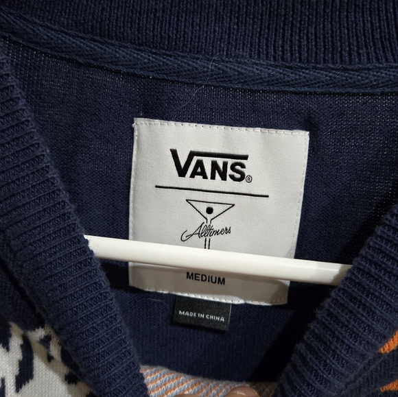 Vans X Alltimers Sweater dress blues Size M - Picture 3 of 4